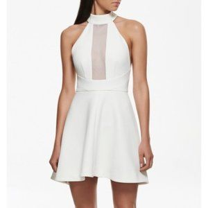 kendall & kylie white cocktail party dress
